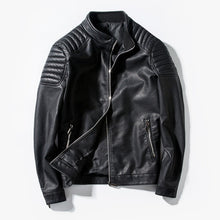 Load image into Gallery viewer, Winter PU Leather jacket Coat Faux Fur Motorcycle Outerwear Warm Thick Jackets For Men 2019 Parka Fashion Brand Hot Sale Tops